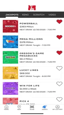 Oregon Lottery android App screenshot 5