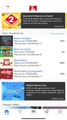 Oregon Lottery android App screenshot 7